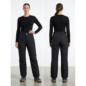 Outdoor Gear Womens Black Insulated Snow‎ Pants Style 6813R Large Ski Snowboard